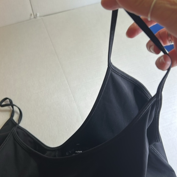 EVERLANE PERFORMANCE UNITARD  PULL ON BLACK JUMPSUIT YOGA ONE PIECE SZ XXL - Picture 7 of 12